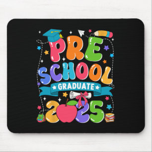Preschool Graduation 2025 Kids Boys Girls Back To  Mouse Pad