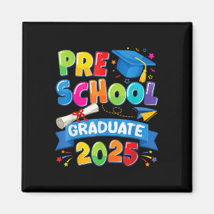 Preschool Graduation 2025 Pre-k Graduate Kids Boys Magnet