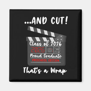 Preschool Graduation 2026 Last Day End Of School F Magnet
