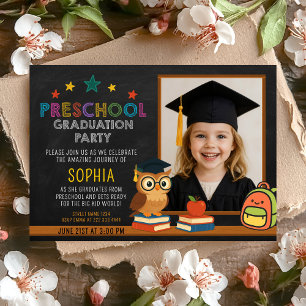 Preschool Graduation Celebration Invitation
