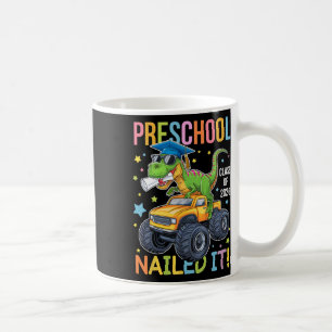 Preschool Graduation Cl Of 2025 Graduate Dinosaur  Coffee Mug