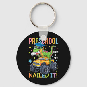 Preschool Graduation Cl Of 2025 Graduate Dinosaur  Key Ring