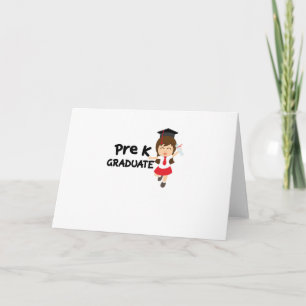 Preschool Graduation Gift Preschooler Girl Kids Card
