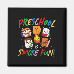 Preschool is s'more fun first day of school group magnet