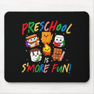 Preschool is s'more fun first day of school group mouse pad