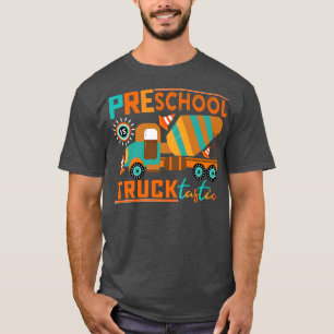 Preschool Is Trucktastic Cute Preschooler Truck Lo T-Shirt