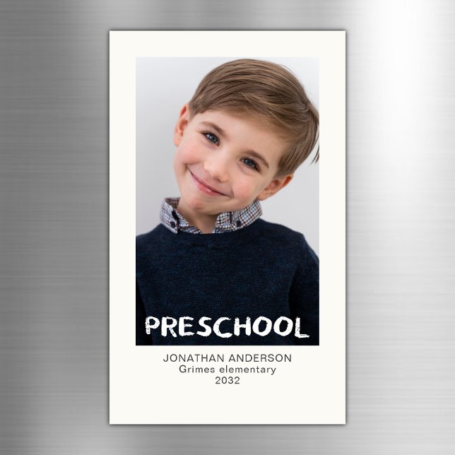 Preschool Keepsake Photo Magnet (Creator Uploaded)