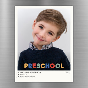 Preschool Keepsake Photo Magnet
