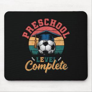 Preschool Level Complete Soccer Boy Girl Last Day Mouse Pad