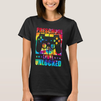 Preschool Level Unlocked Back To School Tie Dye Ga T-Shirt