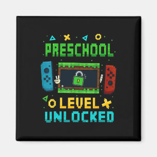 Preschool Level Unlocked Ck To School Pixel Art Ga Magnet