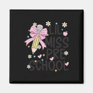 Preschool Little Miss Back To School Girls Prescho Magnet