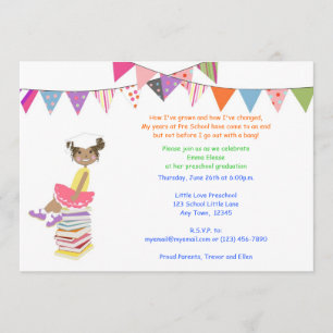 Preschool or Kindergarten Invitations
