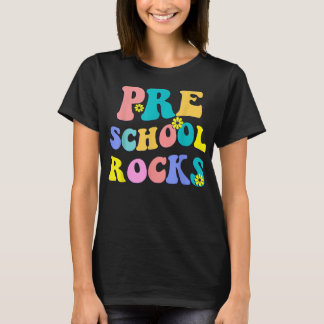 Preschool Rocks First Day Back to School Teacher S T-Shirt