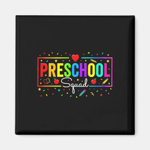 Preschool squad back to school preschool student magnet