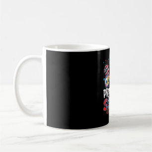 Preschool squad gnome 4th of july funny teacher coffee mug
