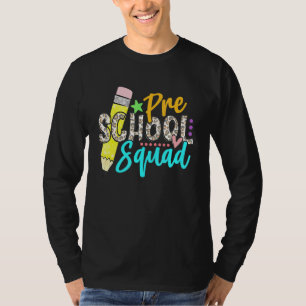 Preschool Squad Happy Class First Day Of School 1 T-Shirt