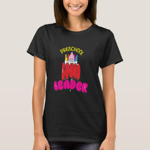 Preschool Squad Leader Teacher Back To School Team T-Shirt