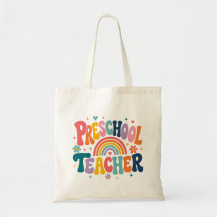 Preschool Teacher Appreciation Gift Tote Bag