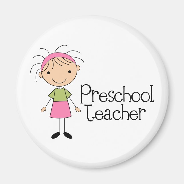Preschool Teacher Magnet (Front)