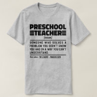 Preschool Teacher Noun Educator Appreciation Cute