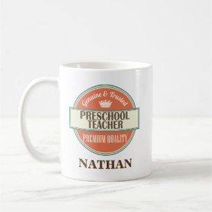Preschool Teacher Personalised Office Mug Gift
