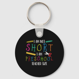 Preschool Teacher Short Pre-k Teacher Key Ring