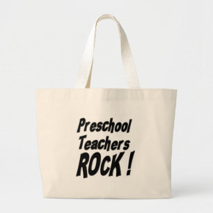 Preschool Teachers Rock! Tote Bag