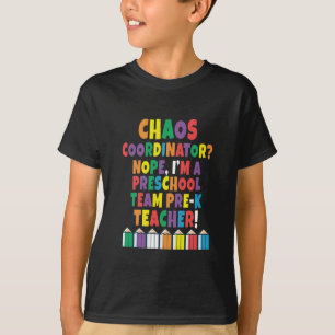 Preschool Team Pre-k Rainbow T-Shirt