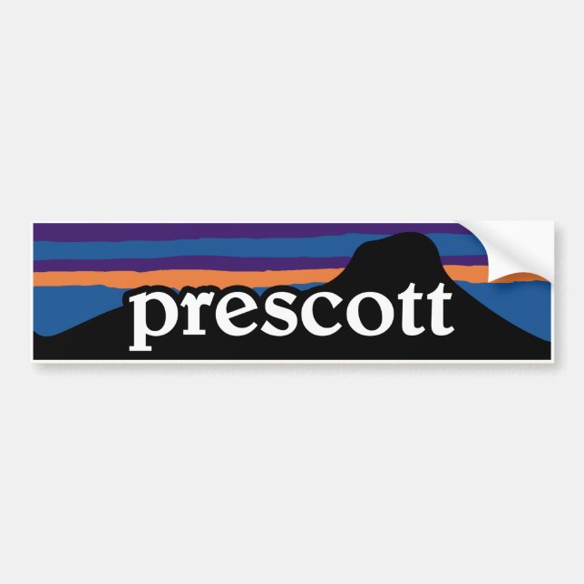 Prescott Arizona Bumper Sticker (Front)