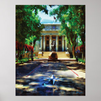 "Prescott Courthouse" "Prescott AZ Courthouse" Poster