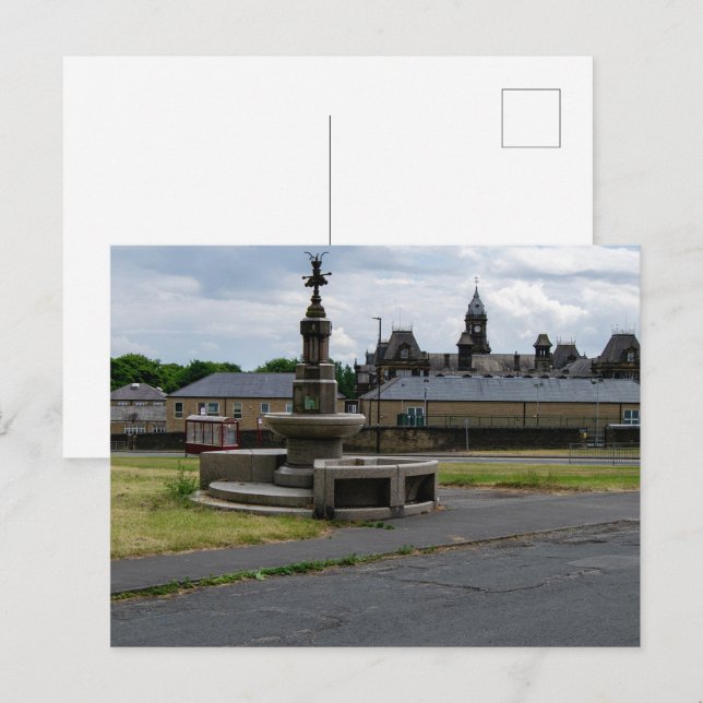 Prescott Fountain, Halifax Postcard (Front/Back)