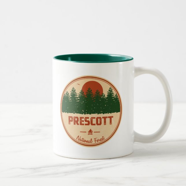 Prescott National Forest Two-Tone Coffee Mug (Right)