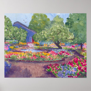 Prescott Park Portsmouth NH Poster