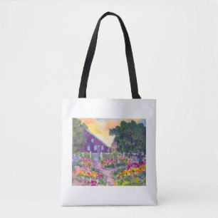 Prescott Park Portsmouth NH Sunset Totebag Tote Bag