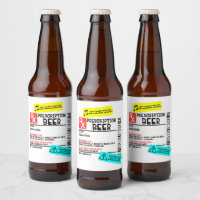 Prescription Beer Warning Label Funny Personalised