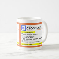 Prescription Chocolate Customisable Name