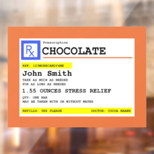 Prescription Chocolate Personalized Patient Name