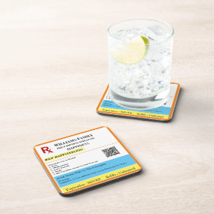 Prescription Designed Coaster