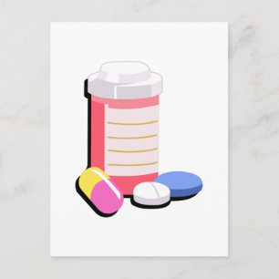 PRESCRIPTION DRUGS POSTCARD