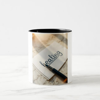 Prescription for Happiness: Coffee Mug with Pen