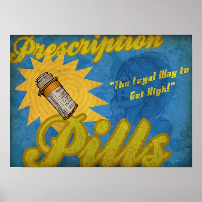 Prescription Pills Poster (Front)