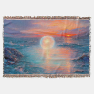 “Presence” - A Portrait of Origin Throw Blanket