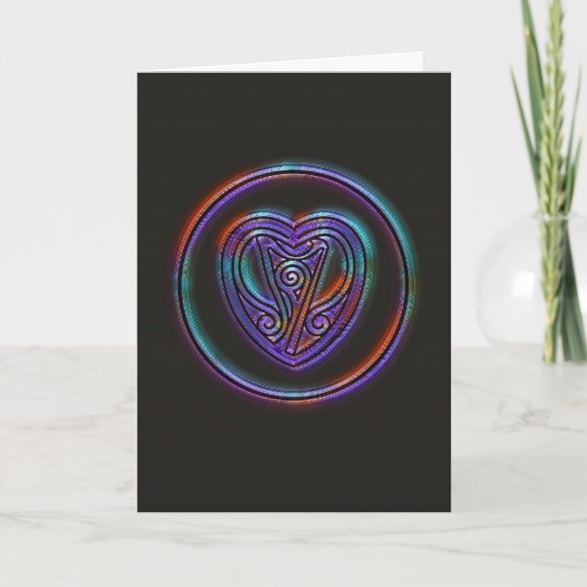 PRESENCE - HEART - MASTERY - NEBULA ART CARD (Front)