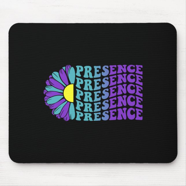Presence Prevention Awareness Suower Mouse Pad (Front)
