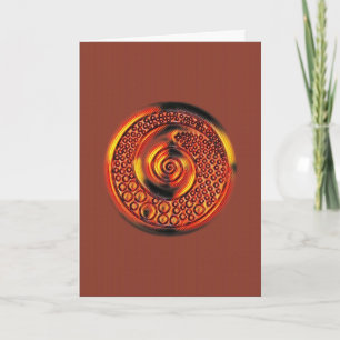PRESENCE - SPIRAL - MASTERY - FLAMES CARD
