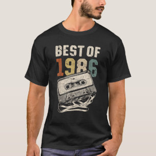 Present Born in 1986 1986 Bday 40 Years Old T-Shirt