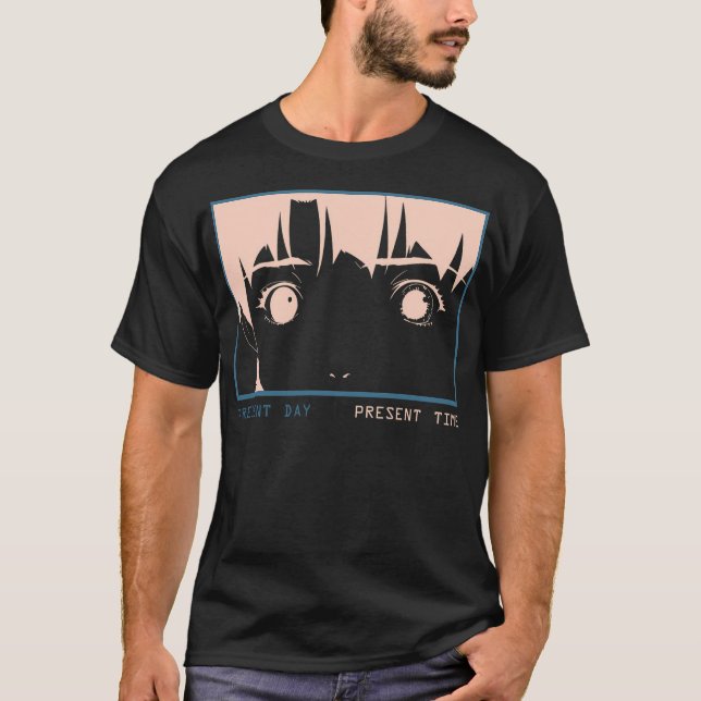 Present Day - Present Time - Lain - Ver. 3 T-Shirt (Front)