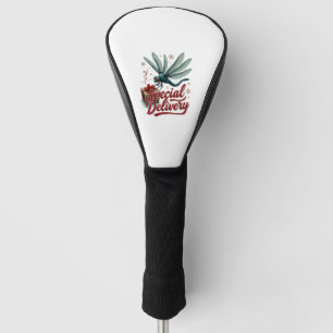 Present Delivery Dragonfly Golf Head Cover