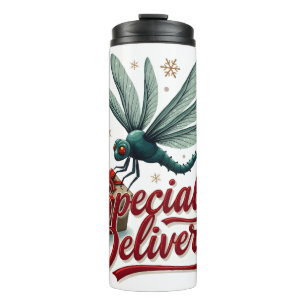 Present Delivery Dragonfly Thermal Tumbler